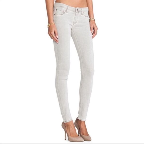 MOTHER The Looker in Pop! Driftwood Skinny Jeans size 26 - Picture 1 of 11